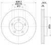 PAGID 55702 Brake Disc